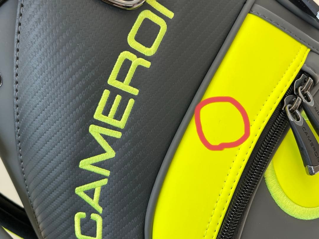 Scotty Cameron2022スタッフバッグ　ツアーバッグ　ネオンイエロー