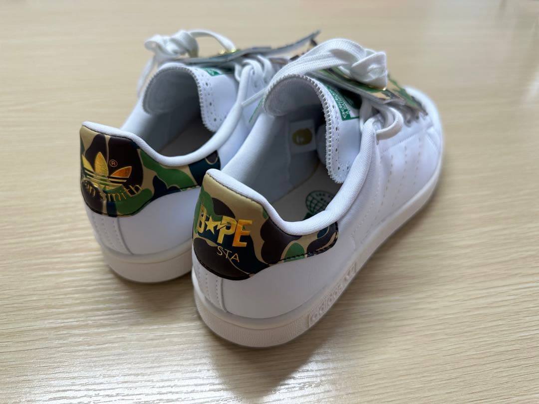 【 BAPE X ADIDAS GOLF 】STAN SMITH G BAPE