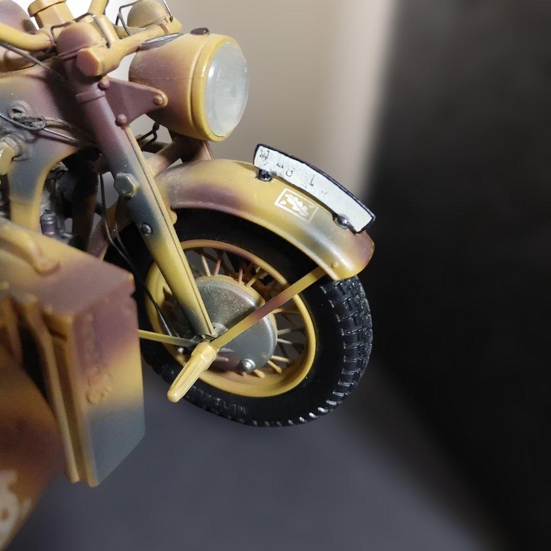 ツェンダップKS750 シュコー X タミヤ　1／10 フィギュア