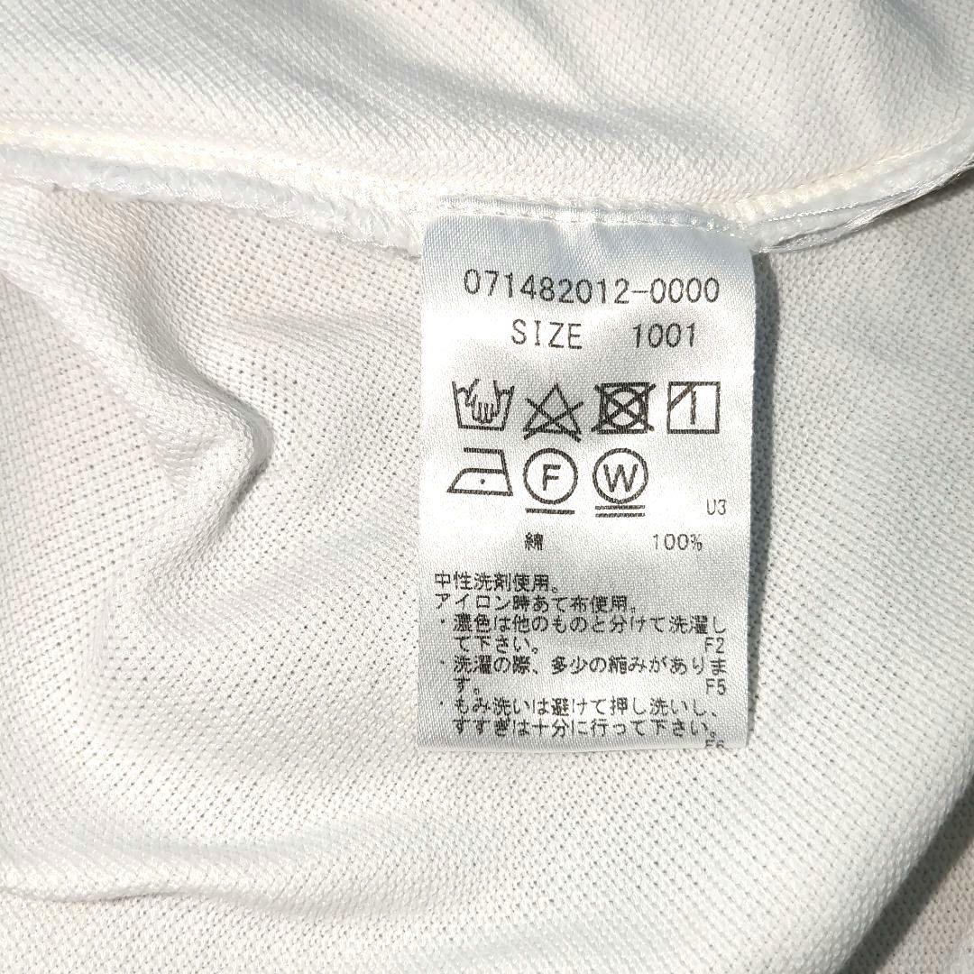 【希少/イタリア製】ZOY × BOB コラボ 別注 ペイント ポロシャツ M白