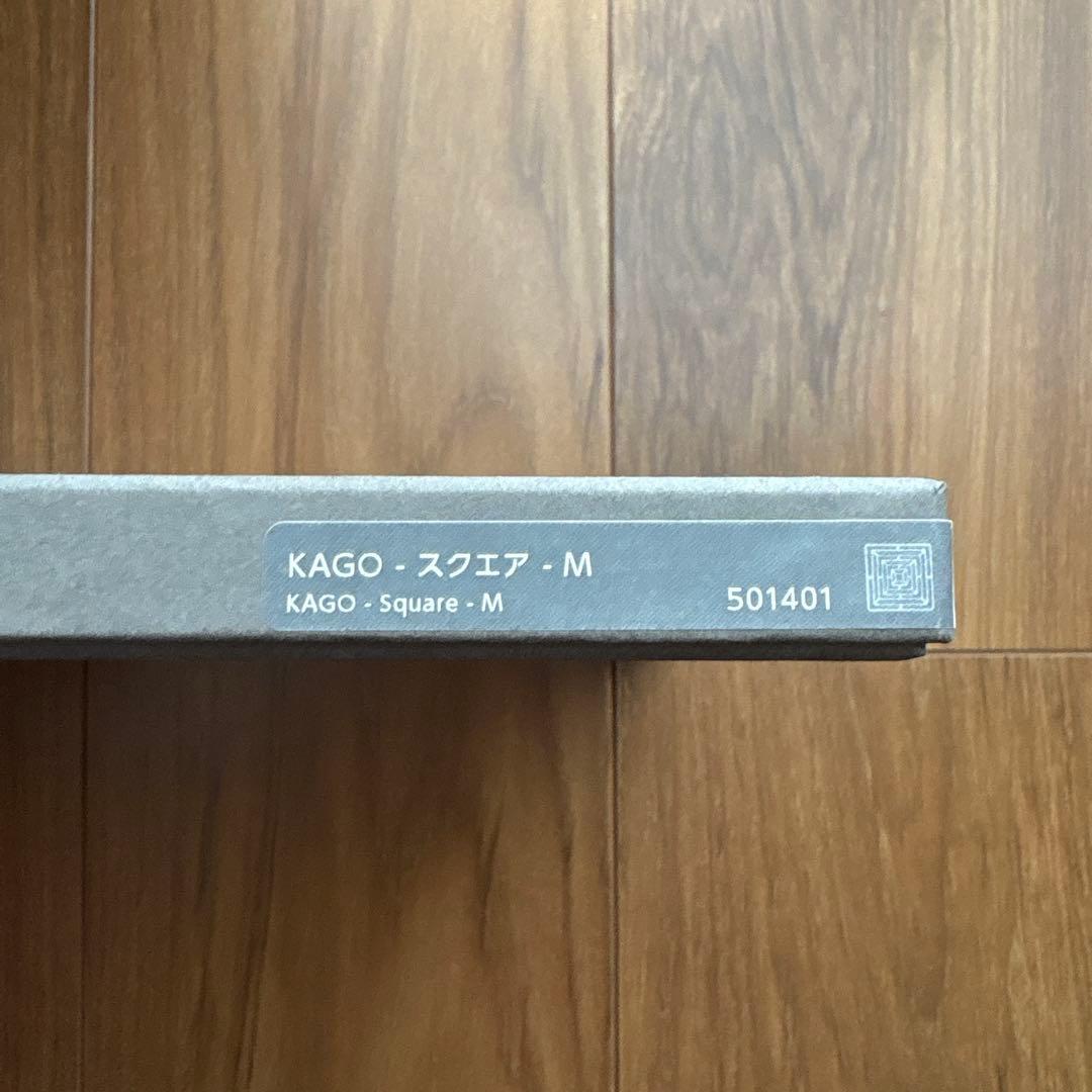 【新品未使用】能作 KAGO スクエア Mサイズ（200×200mm）純錫