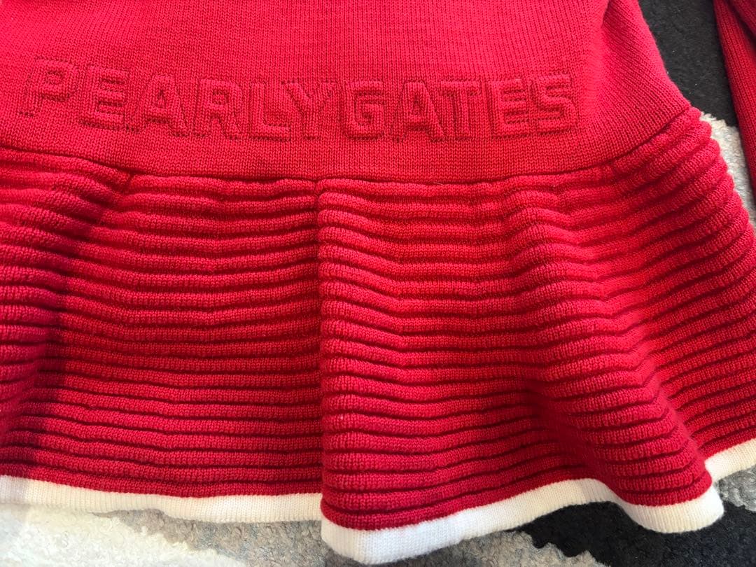 【新品・未使用】PEARLY GATES リアルファージップアップパーカー
