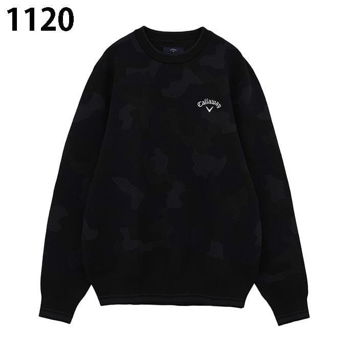 キャロウェイC23218102 メンズニットネイビー Lサイズ