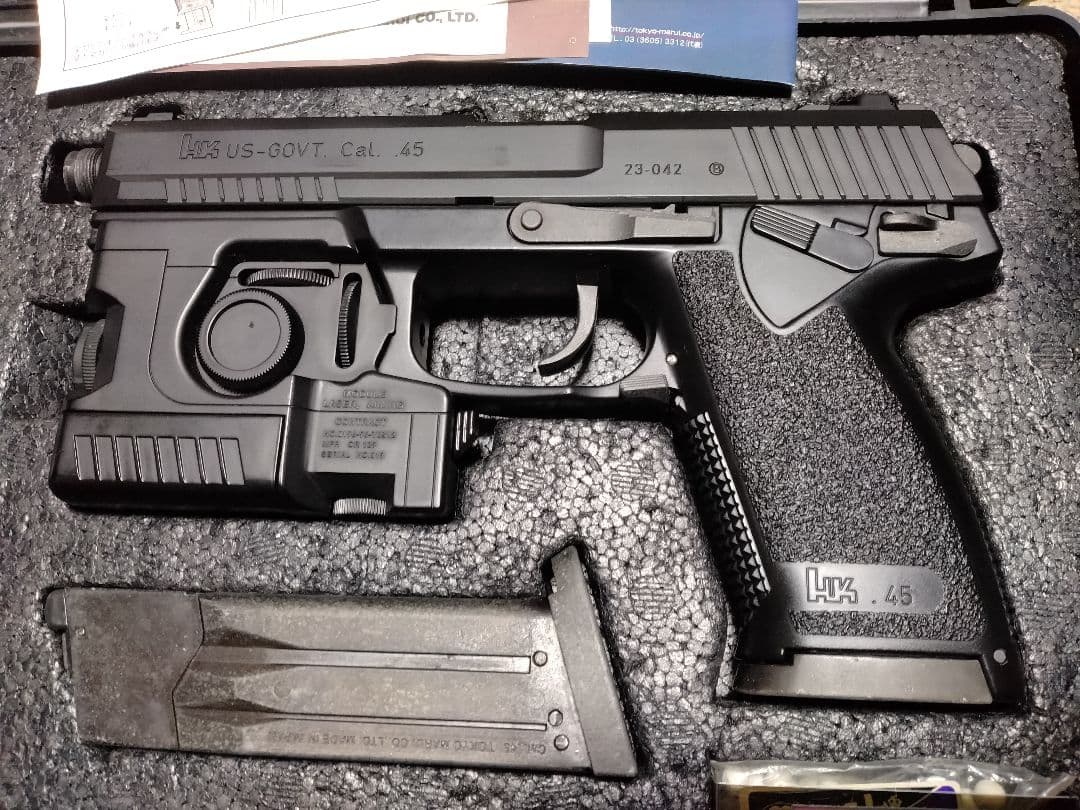 東京マルイ SOCOM MK23 ガスガン　予備マグ付
