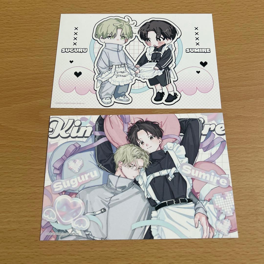 きみの春花　eeostore アクリルカード　缶バッジ　アクリルキーホルダー