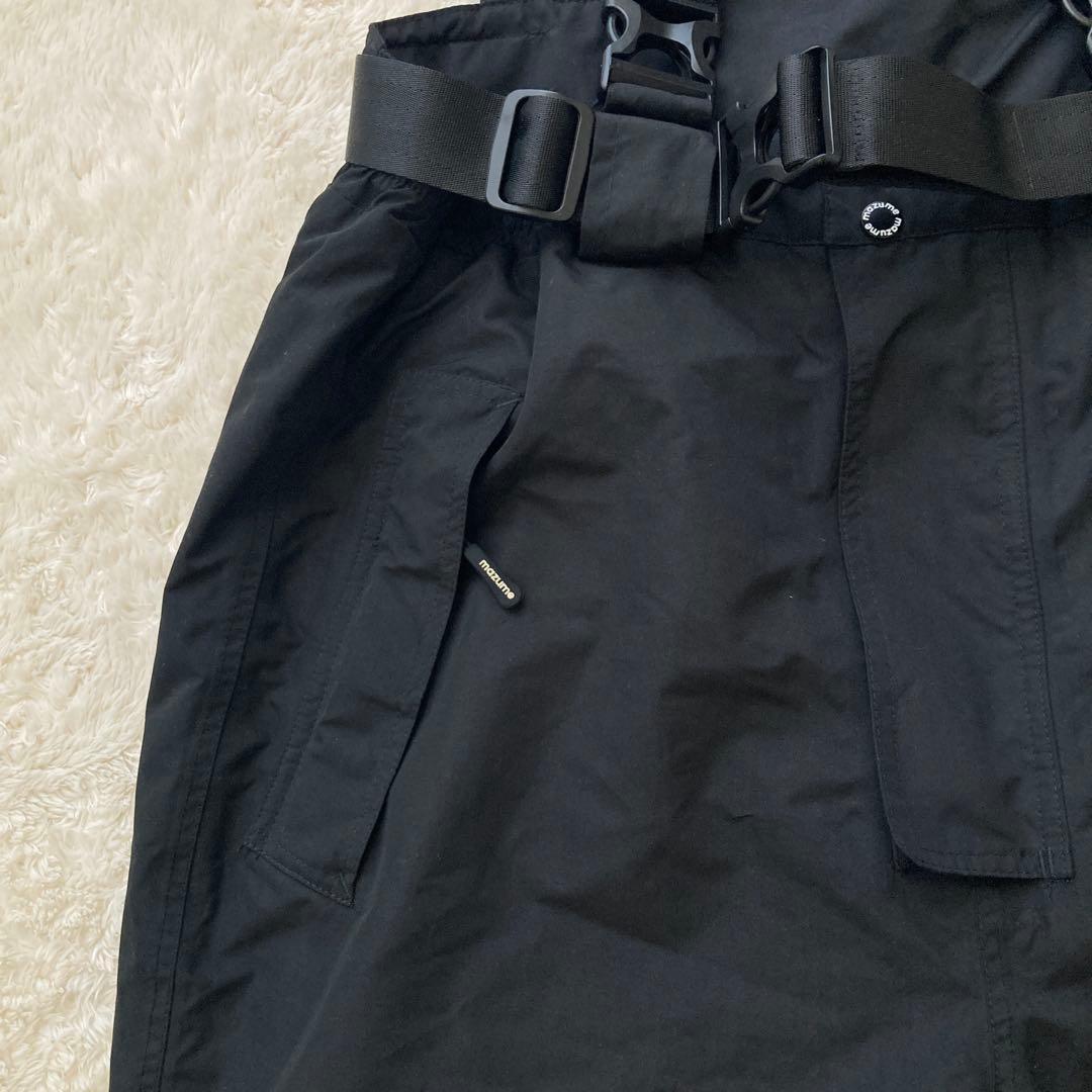 mazume マズメ　中綿　サロペット　防寒　ブラック　XL