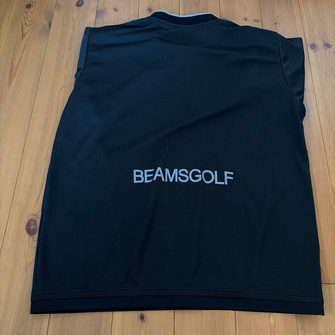 BEAMS GOLF ゴルフシャツ XL ブラック