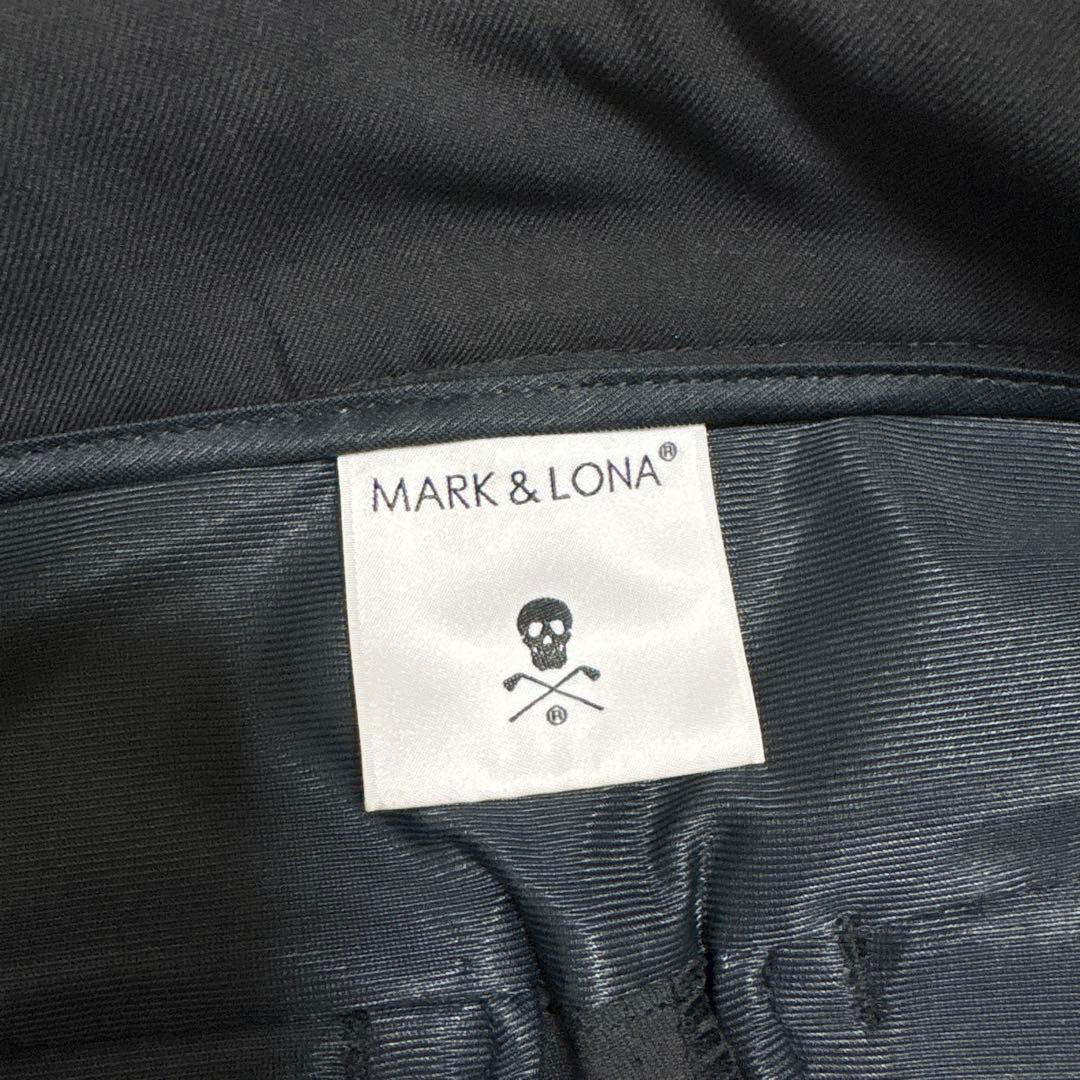 MARK&LONA メンズ ゴルフ ストレッチパンツ ブラック サイズ 46