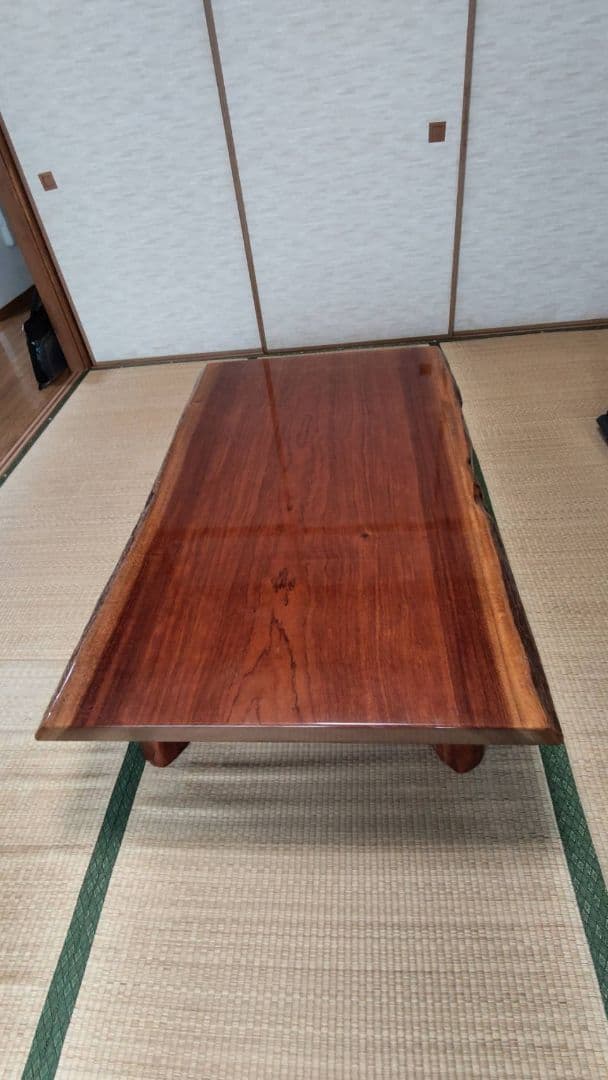座卓 大塚家具 1枚板