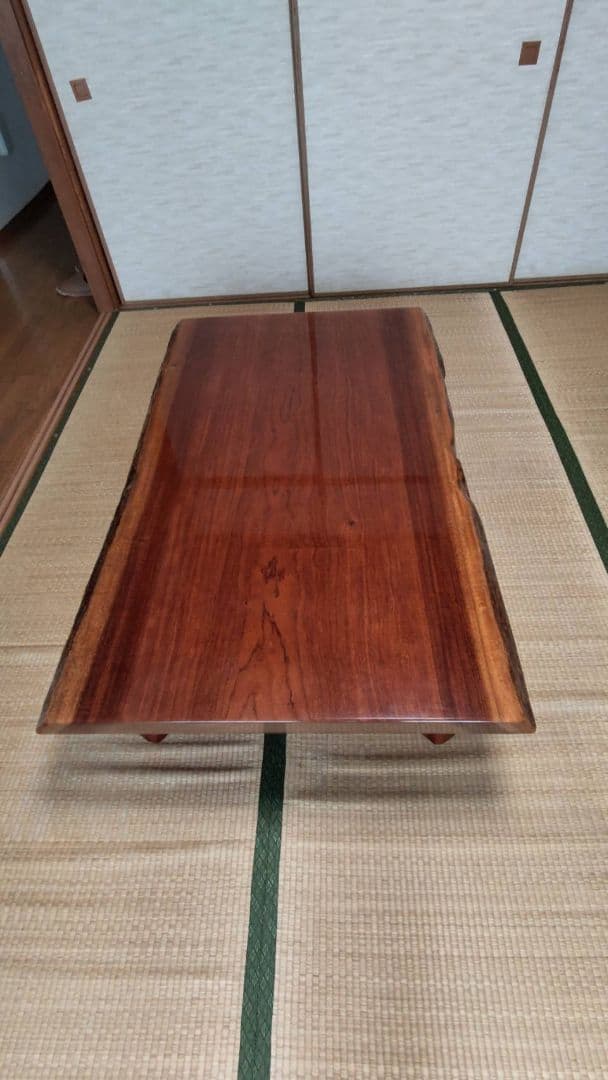 座卓 大塚家具 1枚板