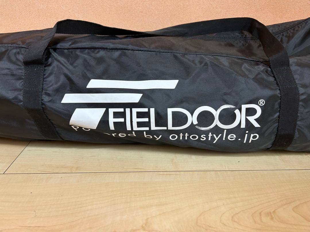 FIELDDOOR ワンタッチテント ダークブラウン