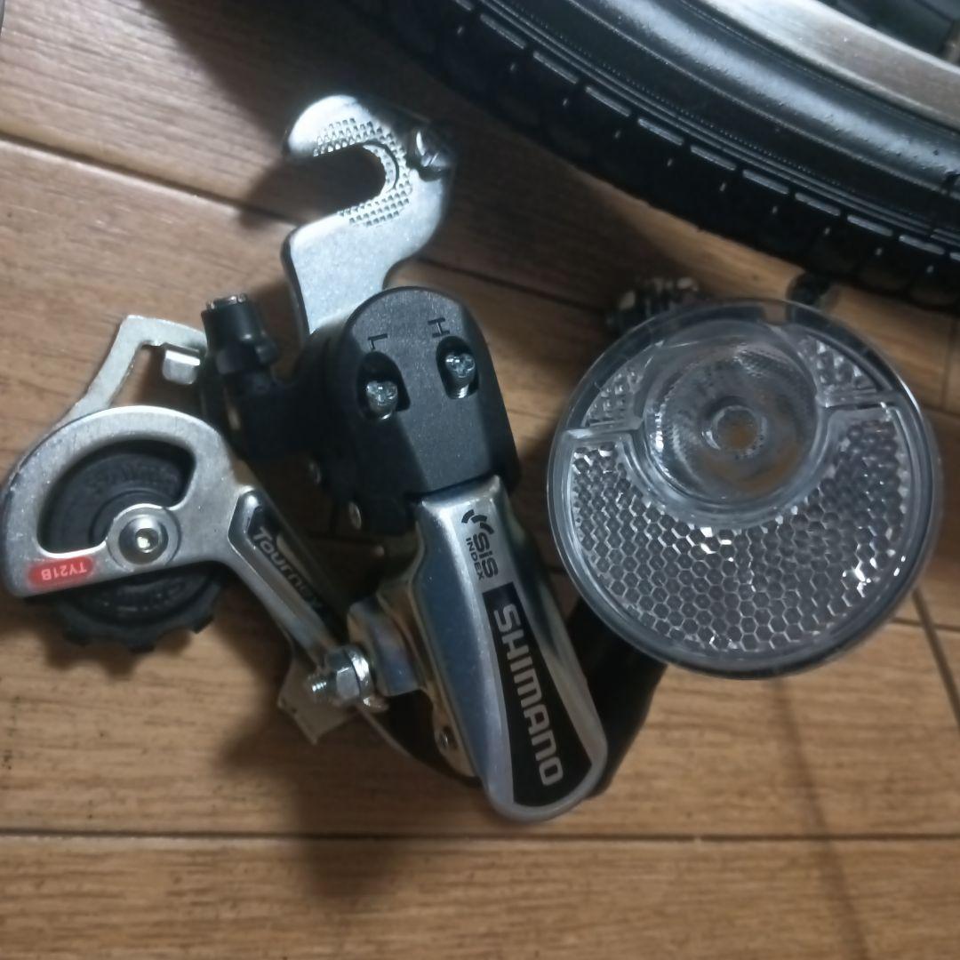 ブリヂストンステンレス26インチホイールリアディレイラー手動オートライト