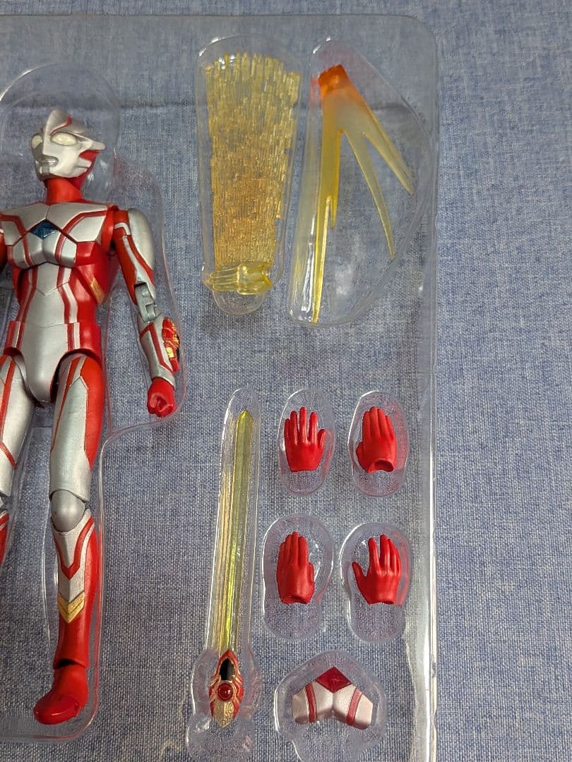 ULTRA-ACT ウルトラマンティガスカイタイプ·ウルトラマンメビウスセット