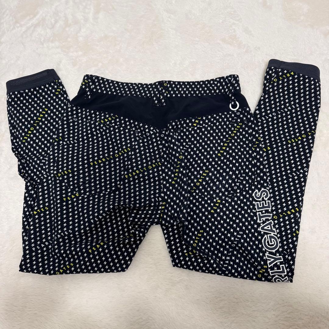 【パーリーゲイツ】ゴルフ ジョガーパンツ 極美品 ダイヤドビー ドットエアー