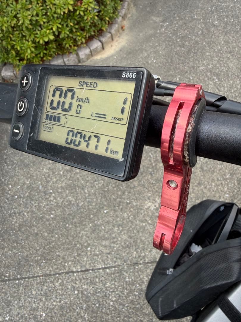 電動アシスト自転車 折りたたみ式 ブラック