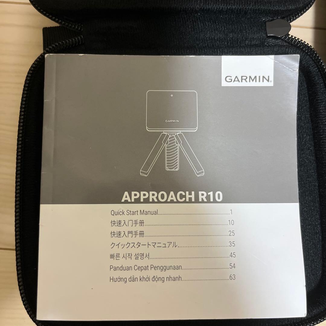 GARMIN APPROACH R10 ゴルフ弾道測定器　距離計測
