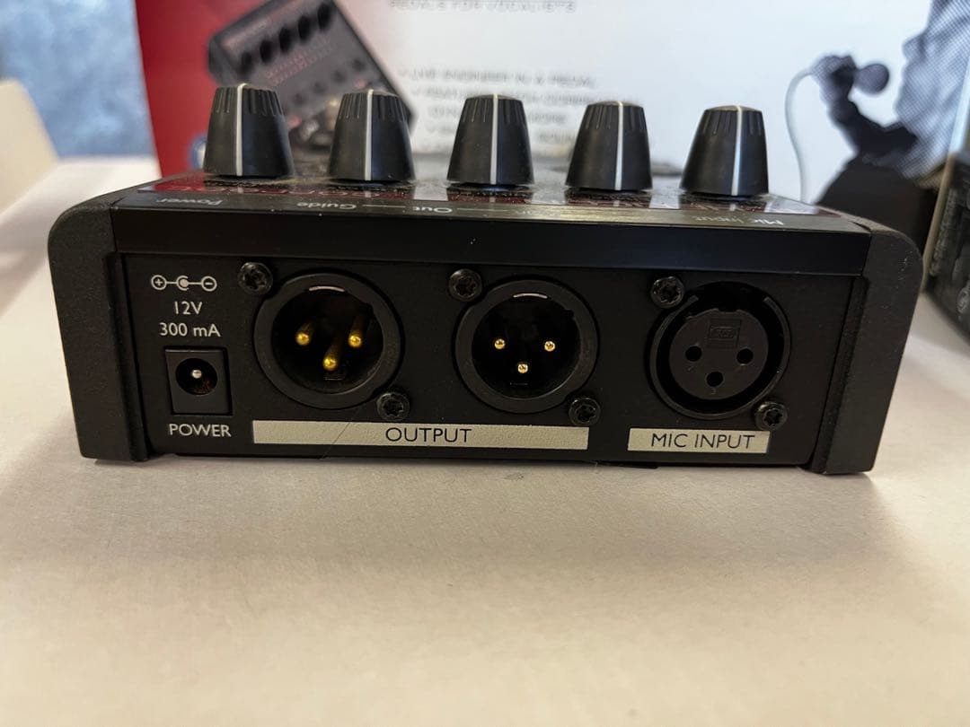 TC Helicon VOICETONE Correct ボーカルエフェクター