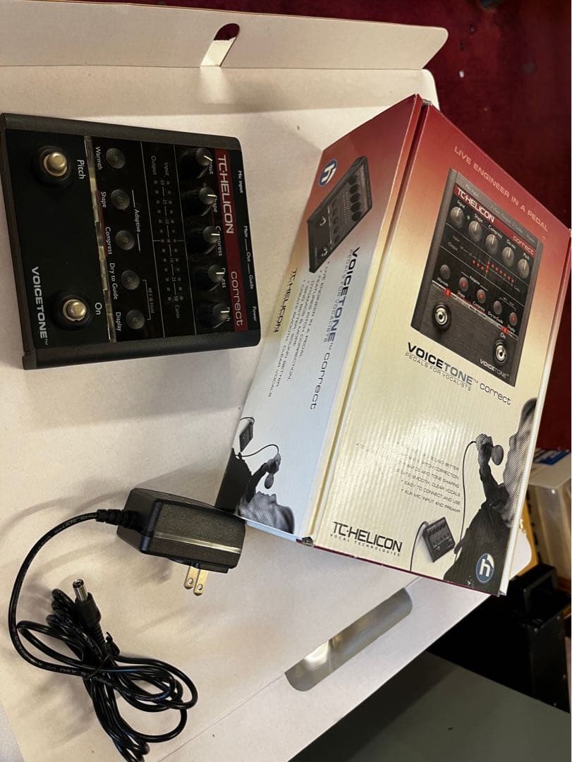 TC Helicon VOICETONE Correct ボーカルエフェクター