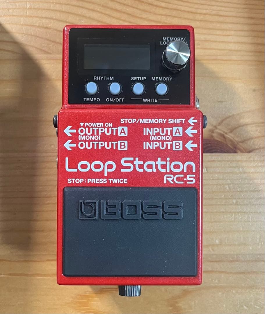 【ほぼ未使用】BOSS RC-5　Loop Station