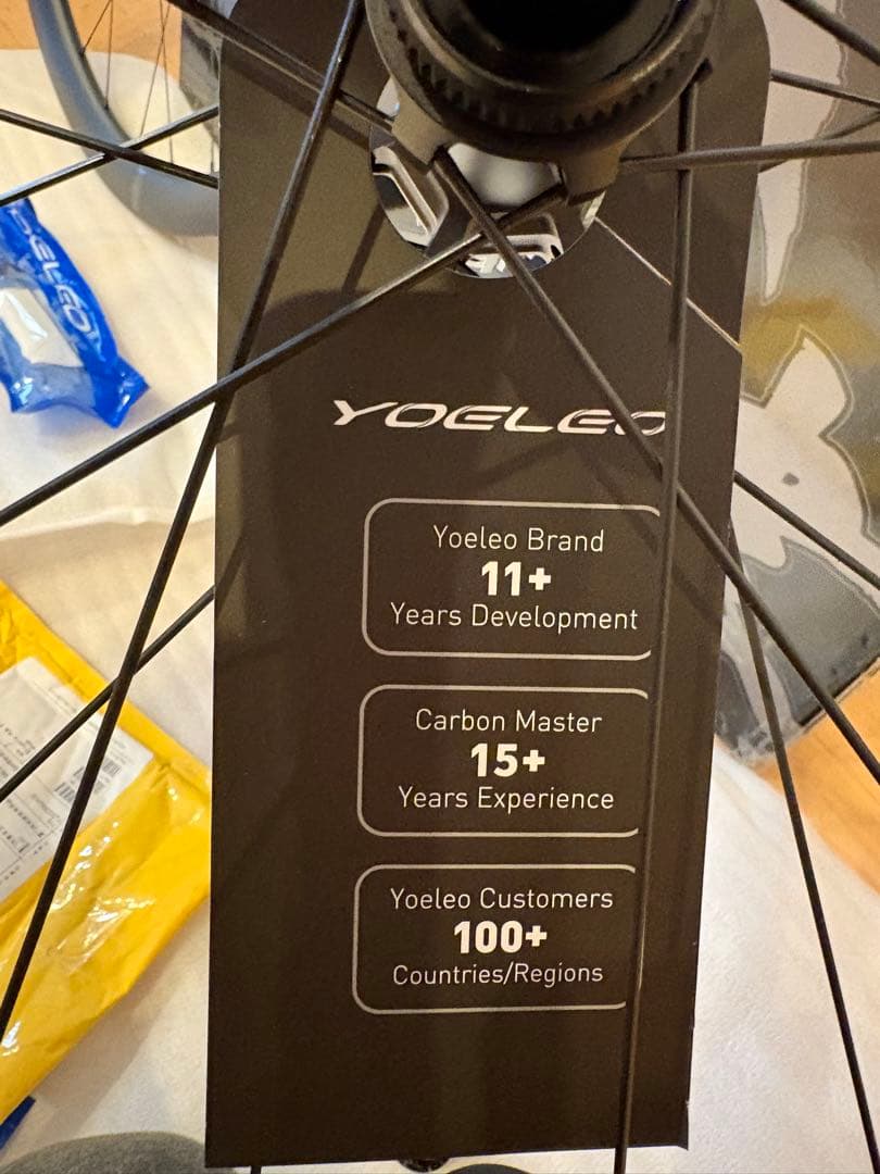 新品・未使用YOELEO SAT C50 NxT SL2 カーボンホイール