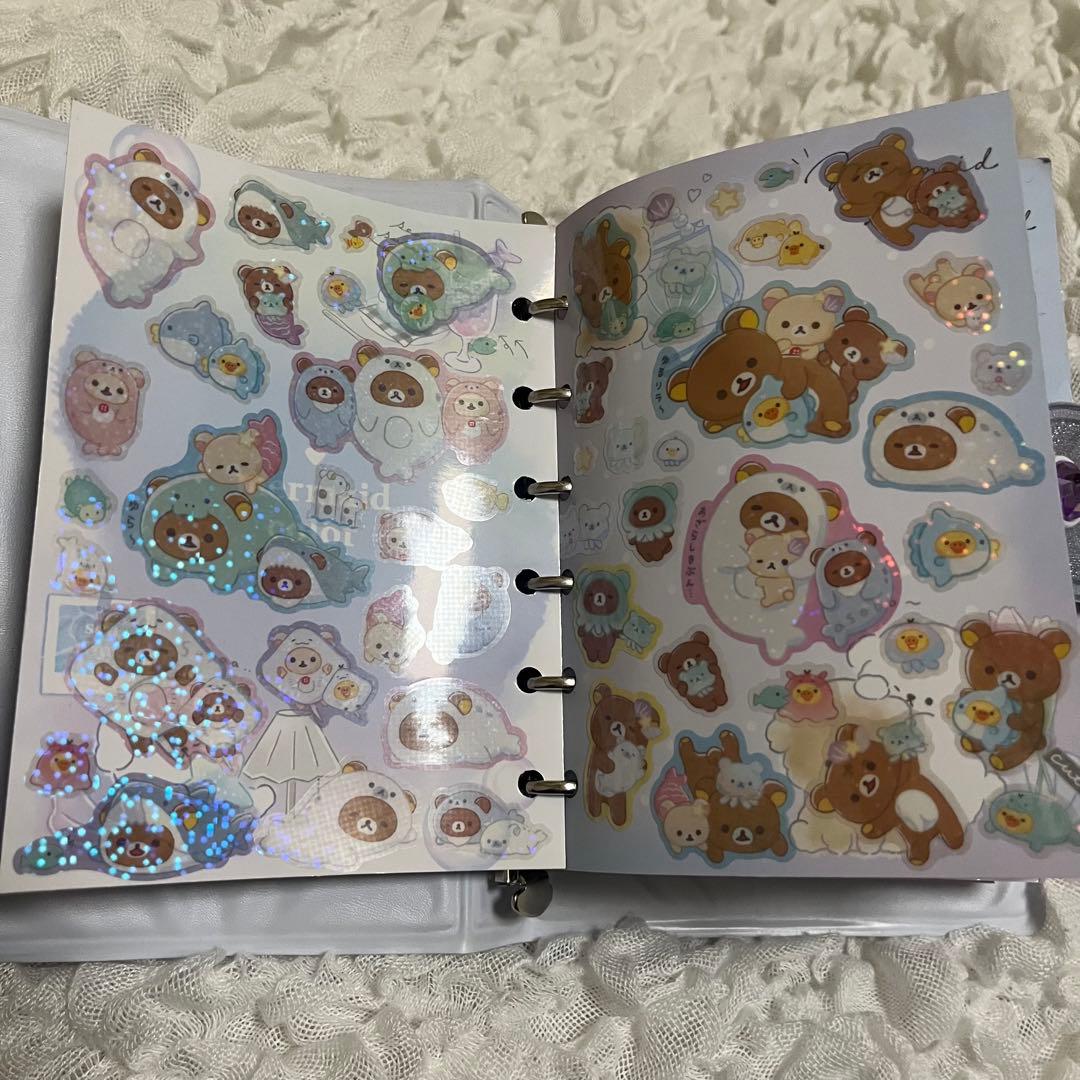 シール帳　完成品 ボンボンドロップシール