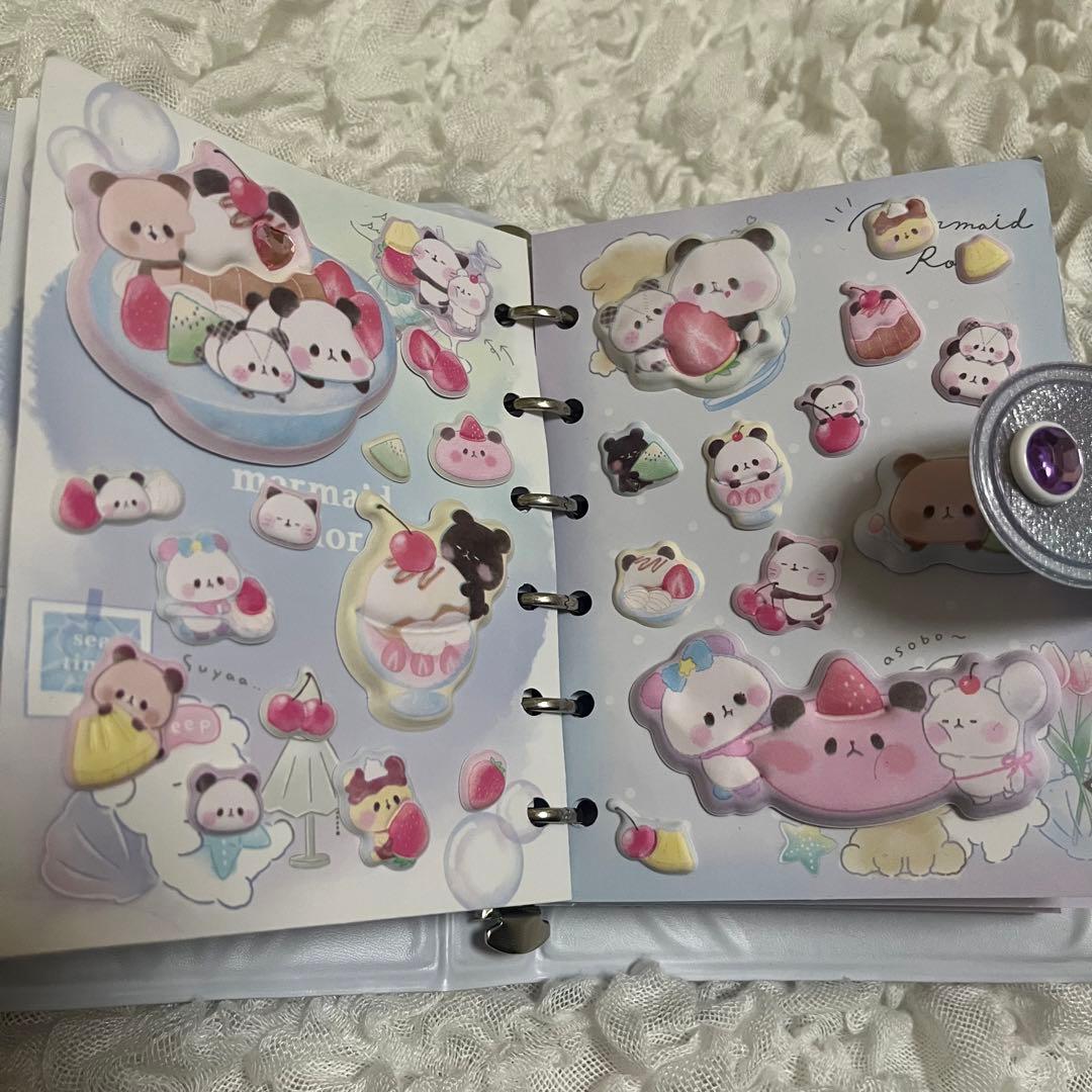 シール帳　完成品 ボンボンドロップシール
