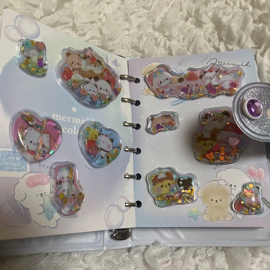 シール帳　完成品 ボンボンドロップシール