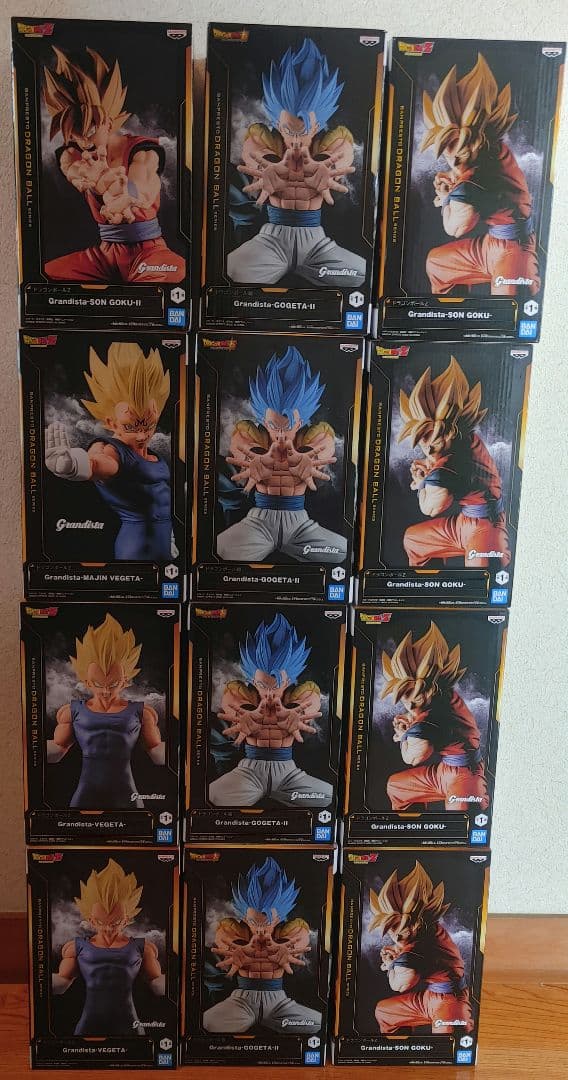 ドラゴンボール グランディスタ grandista フィギュア ゴジータ 孫悟空