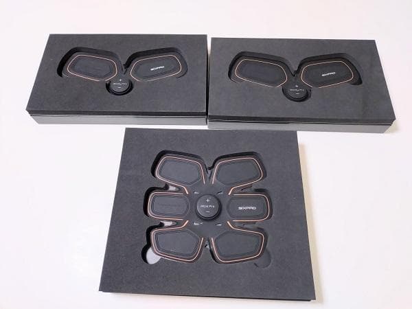 Y【中古】SIXPAD　ボディフィット×2　アブズフィト×1　セット パッド付S
