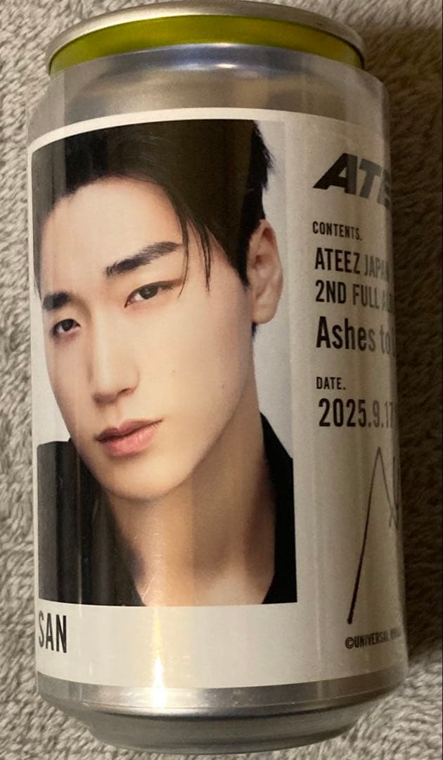 ATEEZ Ashes to Light 缶 サイン入り　メンバーコンプセット