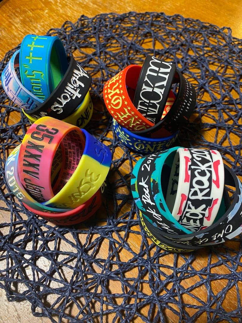 【歴代・希少】ONE OK ROCK ラバーバンド 16点セット（まとめ売り）