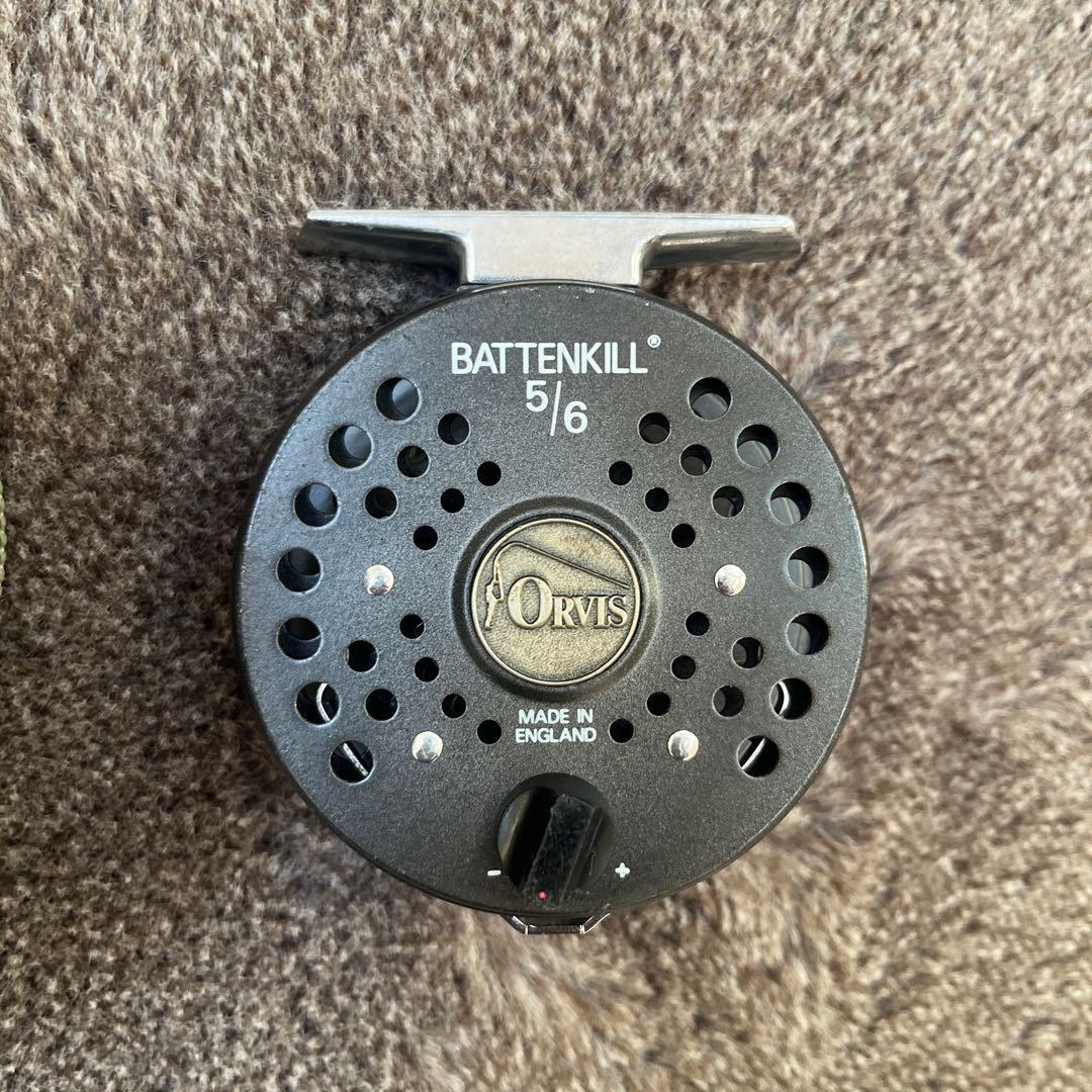 Orvis Battenkill 5/6 フライリール ケース付き