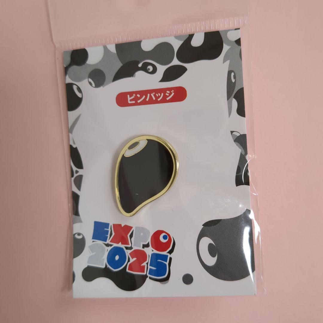 【希少】EXPO 2025　コミャクピンバッジ 黒・ノーマル4種　新品・未開封