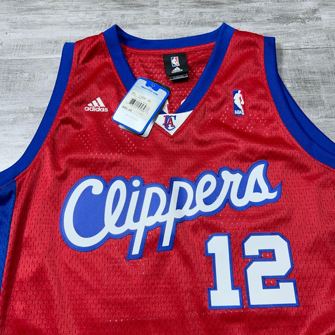 未使用タグ付属 adidas NBA クリッパーズ ゲームシャツ ユニフォーム