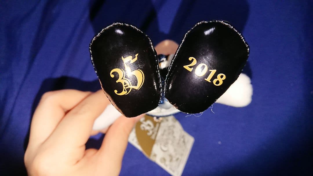 ディズニー ぬいぐるみバッジ ミッキー ミニー クリスマス 2018