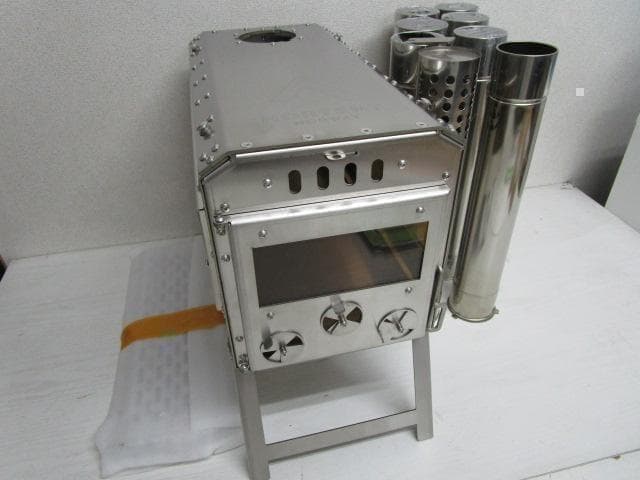 【新品未使用】NORTENT ノルテント ステンレス 薪ストーブ キャンプ