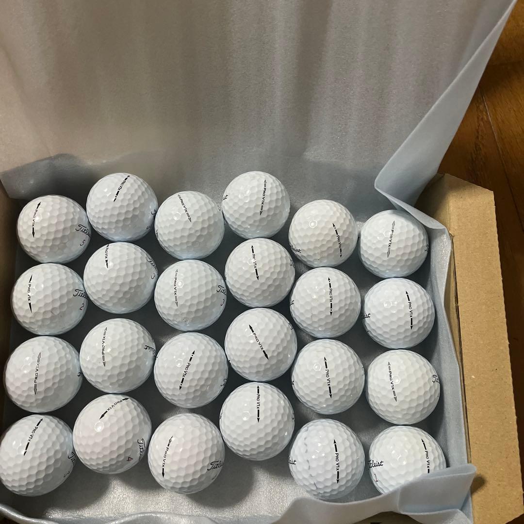 Titleist ゴルフボール 24個セット（Pro v1x 超美品）