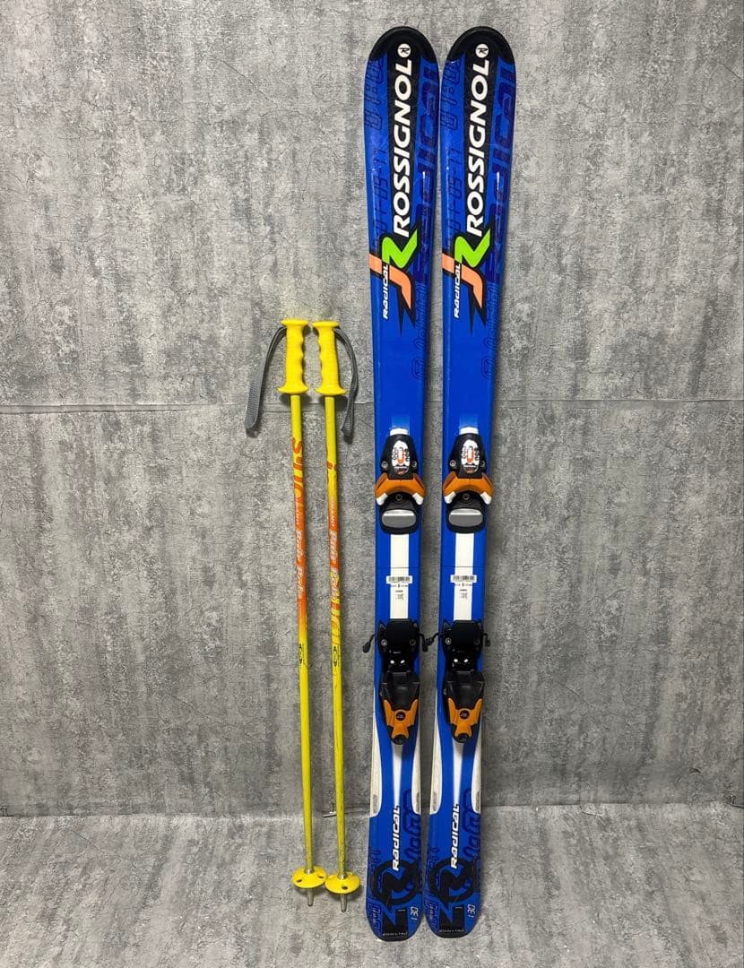 ROSSIGNOL ロシニョール ジュニアスキー 4点セット 22.5㎝