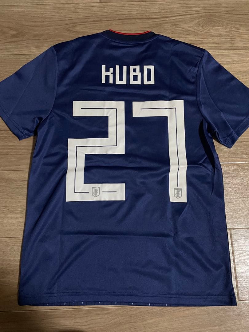 再値下げしましたヽ(；▽；)ノ　サッカー日本代表 久保建英 ユニフォーム