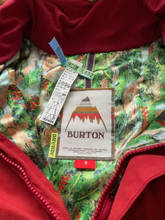 クリーニング 防水加工済み BURTON レディース  ウェア S