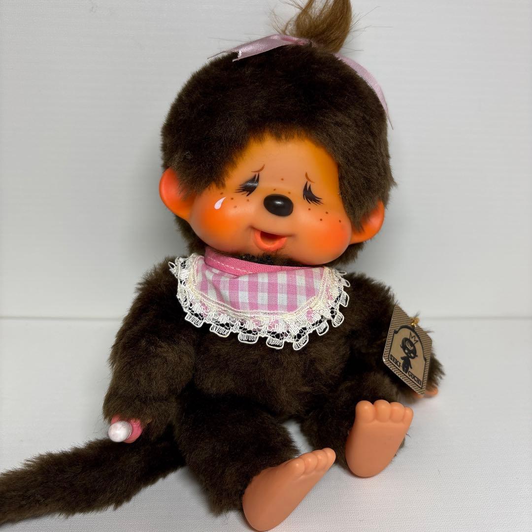 新品 初期タグ 箱付き モンチッチ 女の子 monchhichi 3133