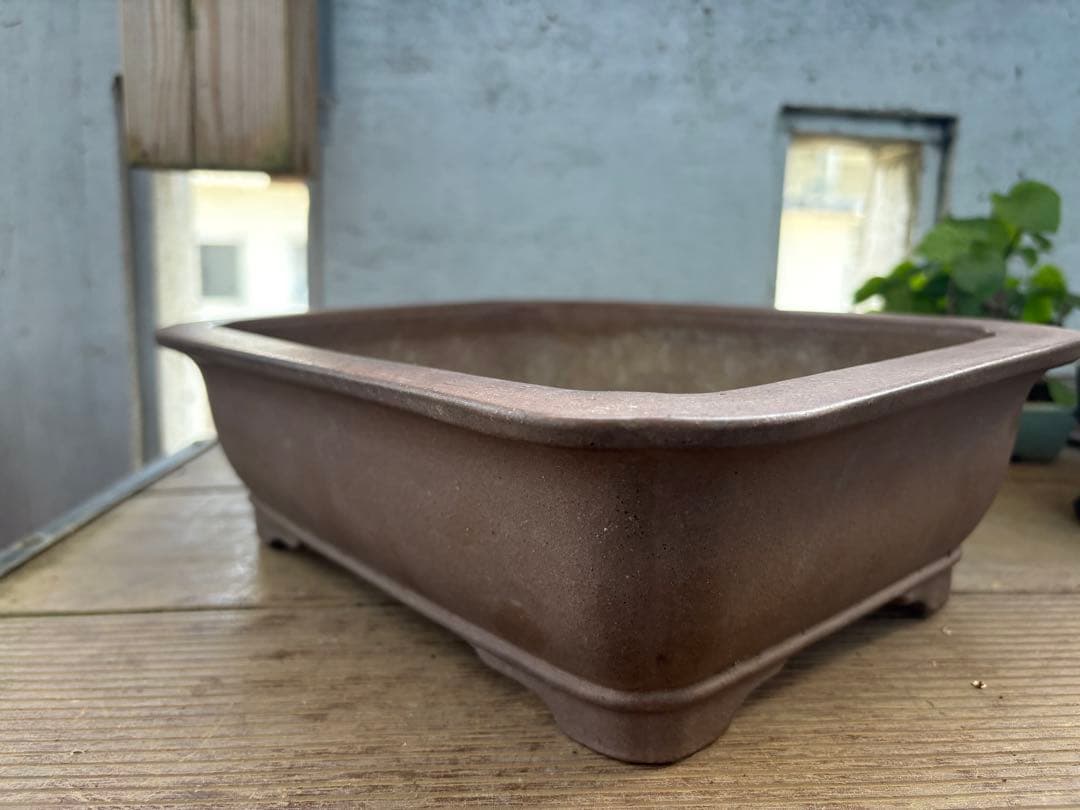 中野行山　鉢　名匠物故作家