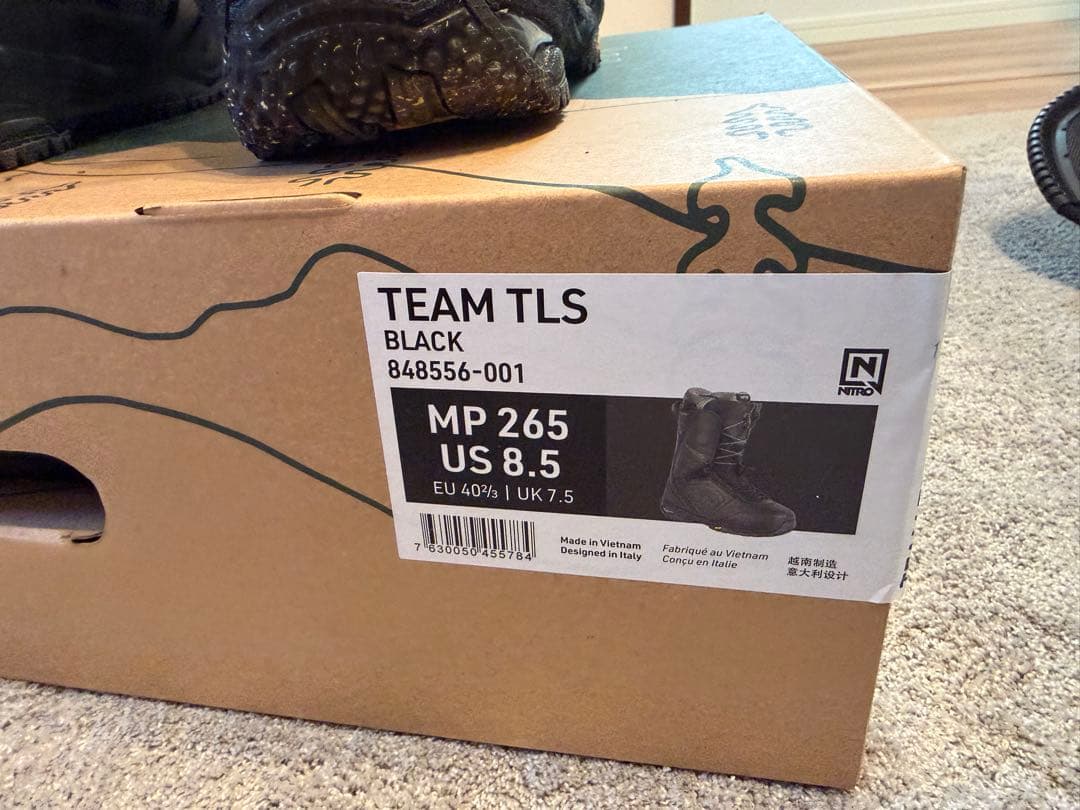23-24 NITRO TEAM TLS スノーボードブーツ 26.5cmメンズ