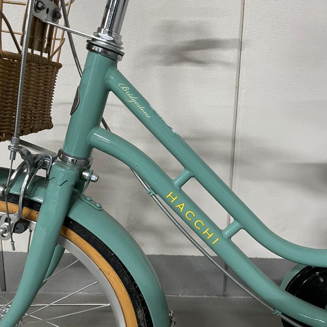 ブリヂストン 子供自転車 HACCHI ハッチ 18㌅ グリーン
