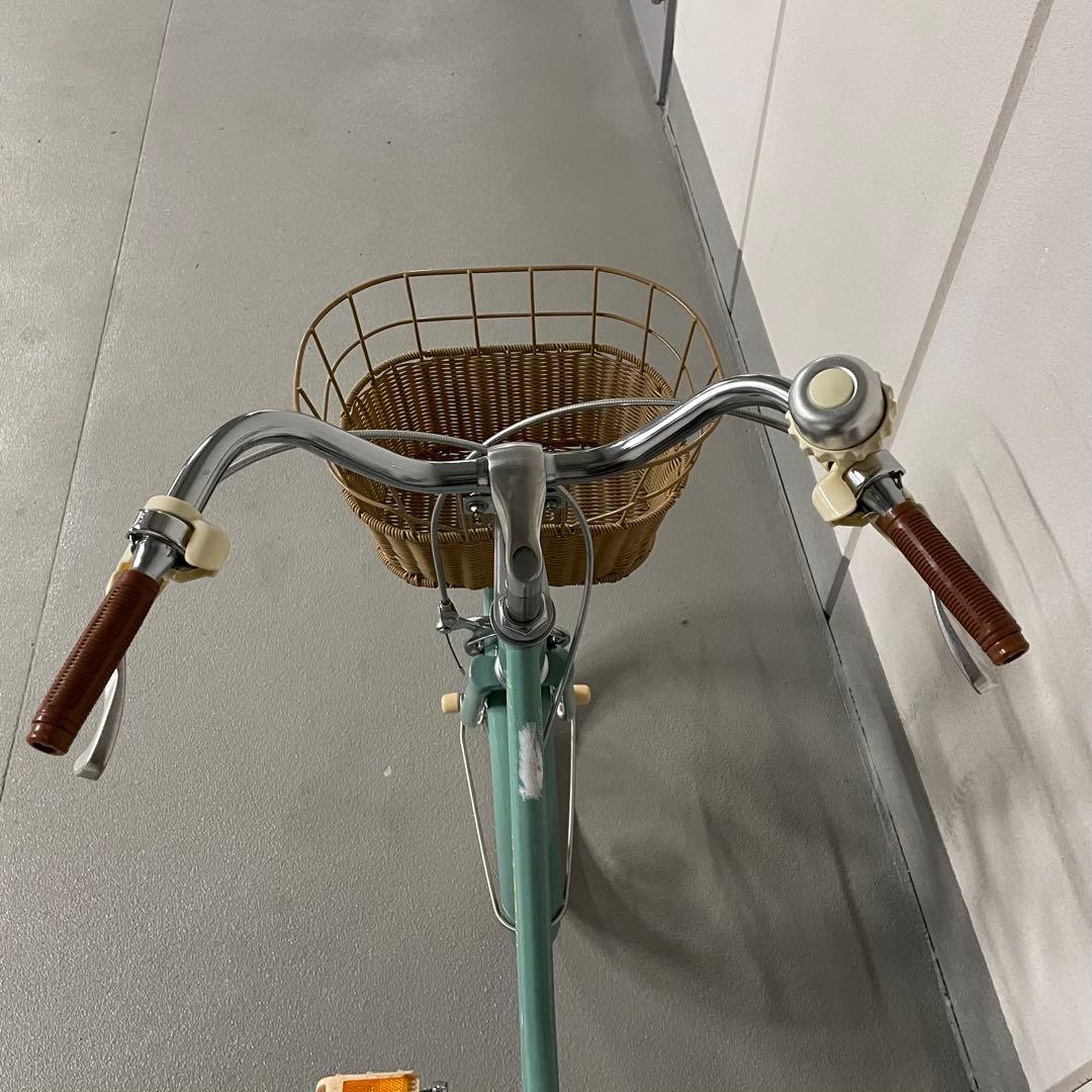 ブリヂストン 子供自転車 HACCHI ハッチ 18㌅ グリーン