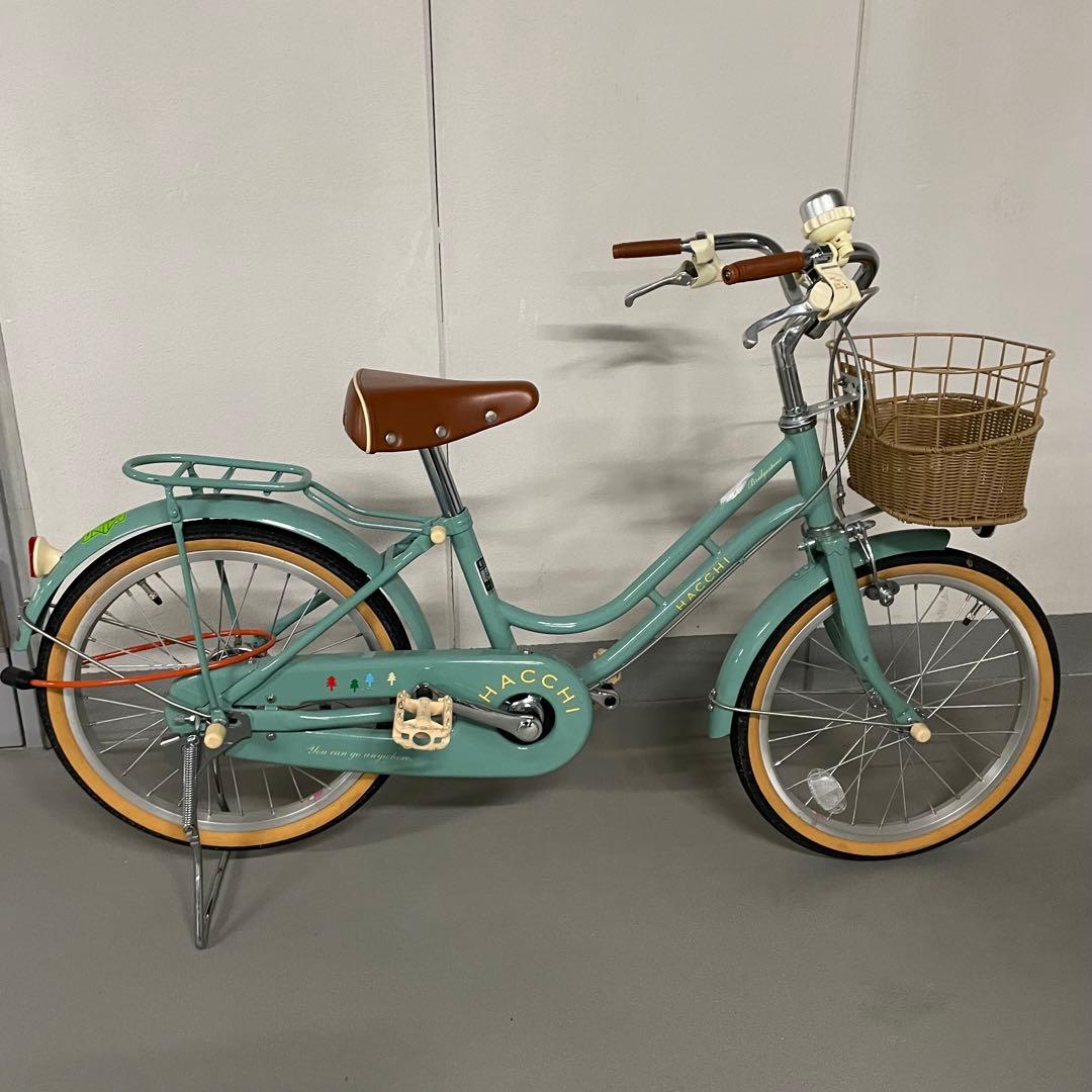 ブリヂストン 子供自転車 HACCHI ハッチ 18㌅ グリーン
