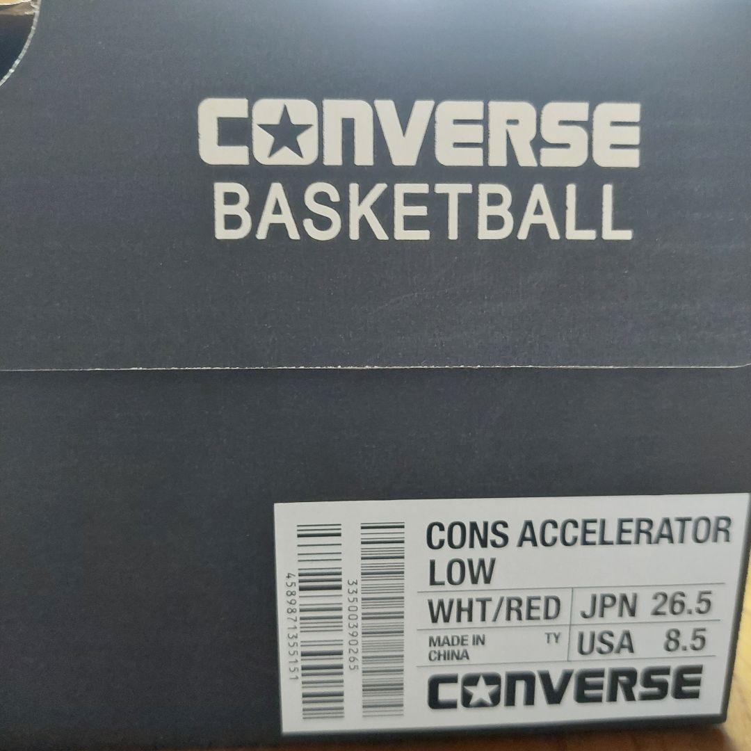 【美品】　【未使用】　CONVERSE　ACCELERATOR LOW
