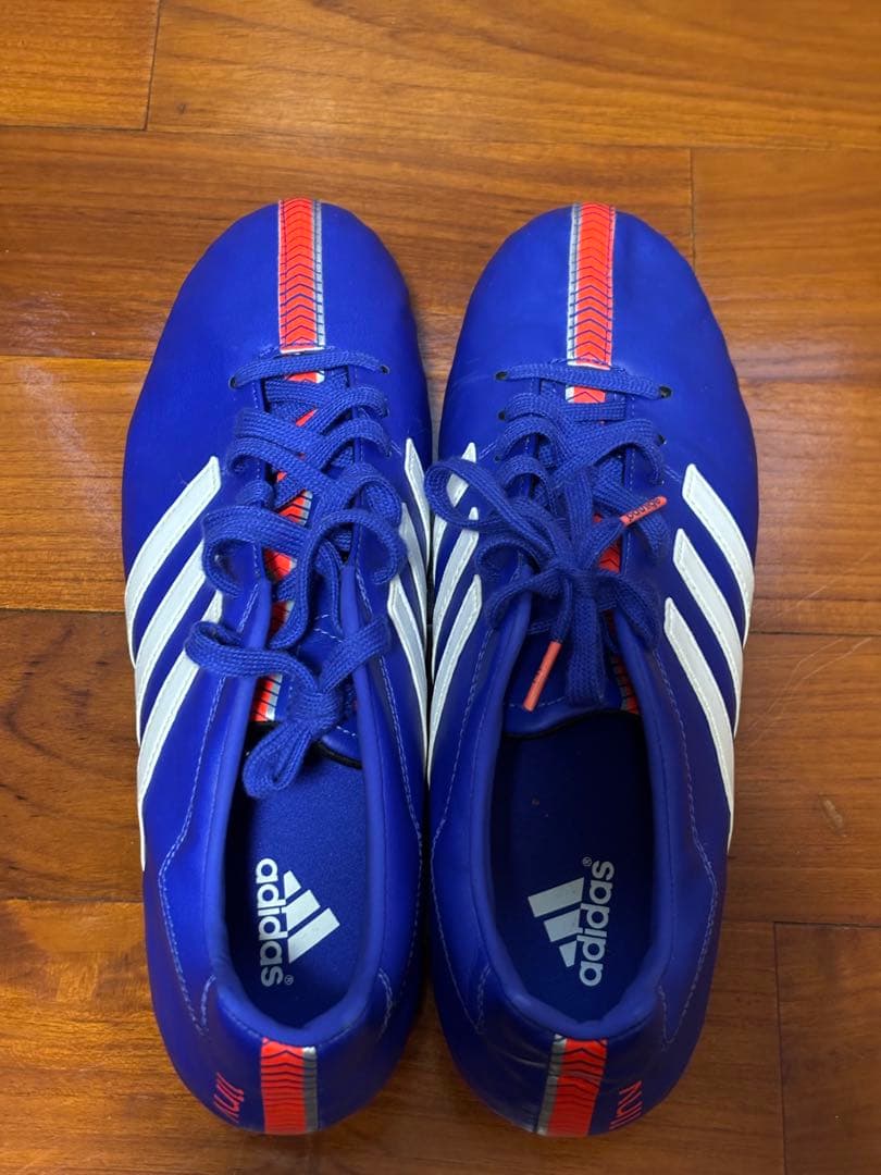 Adidas日本製 青 サッカースパイク FG 28.0cm