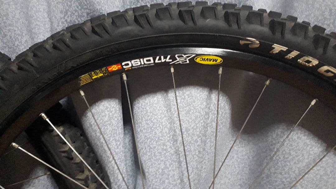Shimano XT M765 MAVIC 717 DISCホイール 26インチ