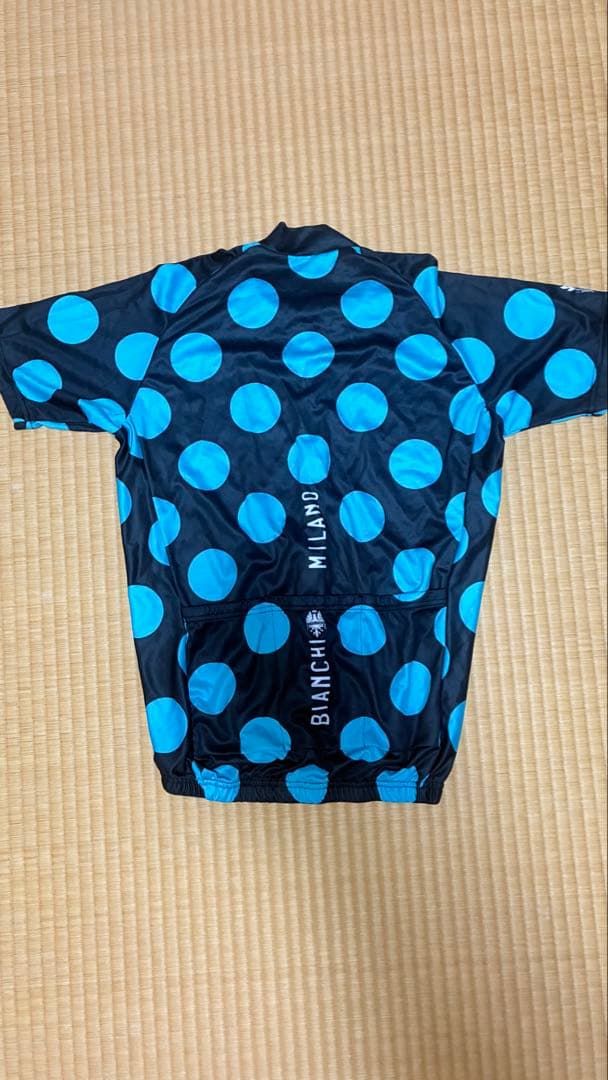 れお Bianchi サイクルジャージ 上下＋長袖ジャージ 水玉模様